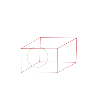 Circle Within Cuboid (part of 'Locus' series)