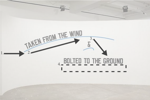 Taken from the Wind and Bolted to the Ground
